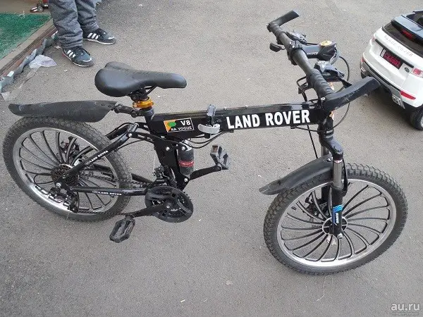 Land Rover laste jalgratas