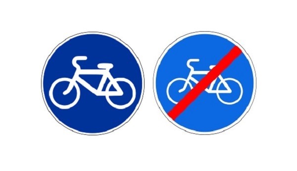 jalgrattaliikluse keeld